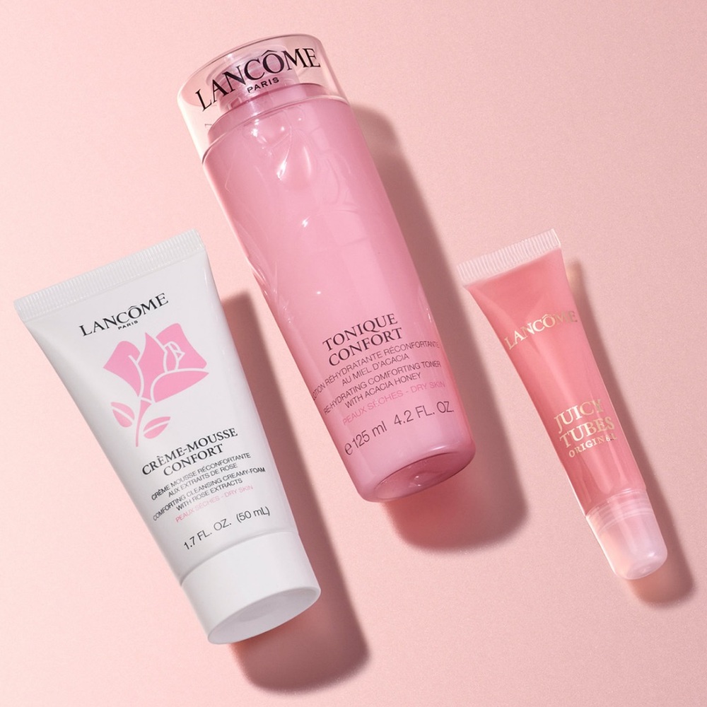 NEW LANCOME 3-Pc SET INCLUDING 2 FULL SIZE